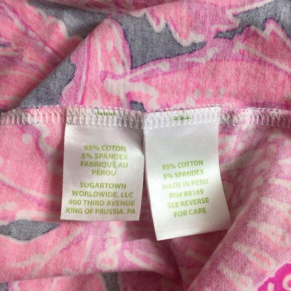 Lilly Pulitzer Waverly Top Coco Safari Pink Size Small‎ - Picture 6 of 9